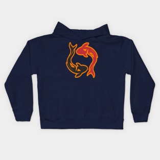 twin fish Kids Hoodie